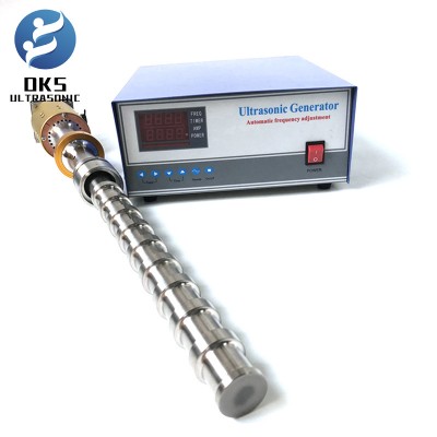 20K 1000W Titanium Rod Ultrasonic Reactor and Ultrasonic Generator for Biodiesel Mixed/Extraction/Production